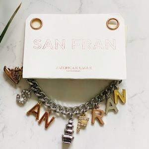 San Fran California charm bracelet AE AEO